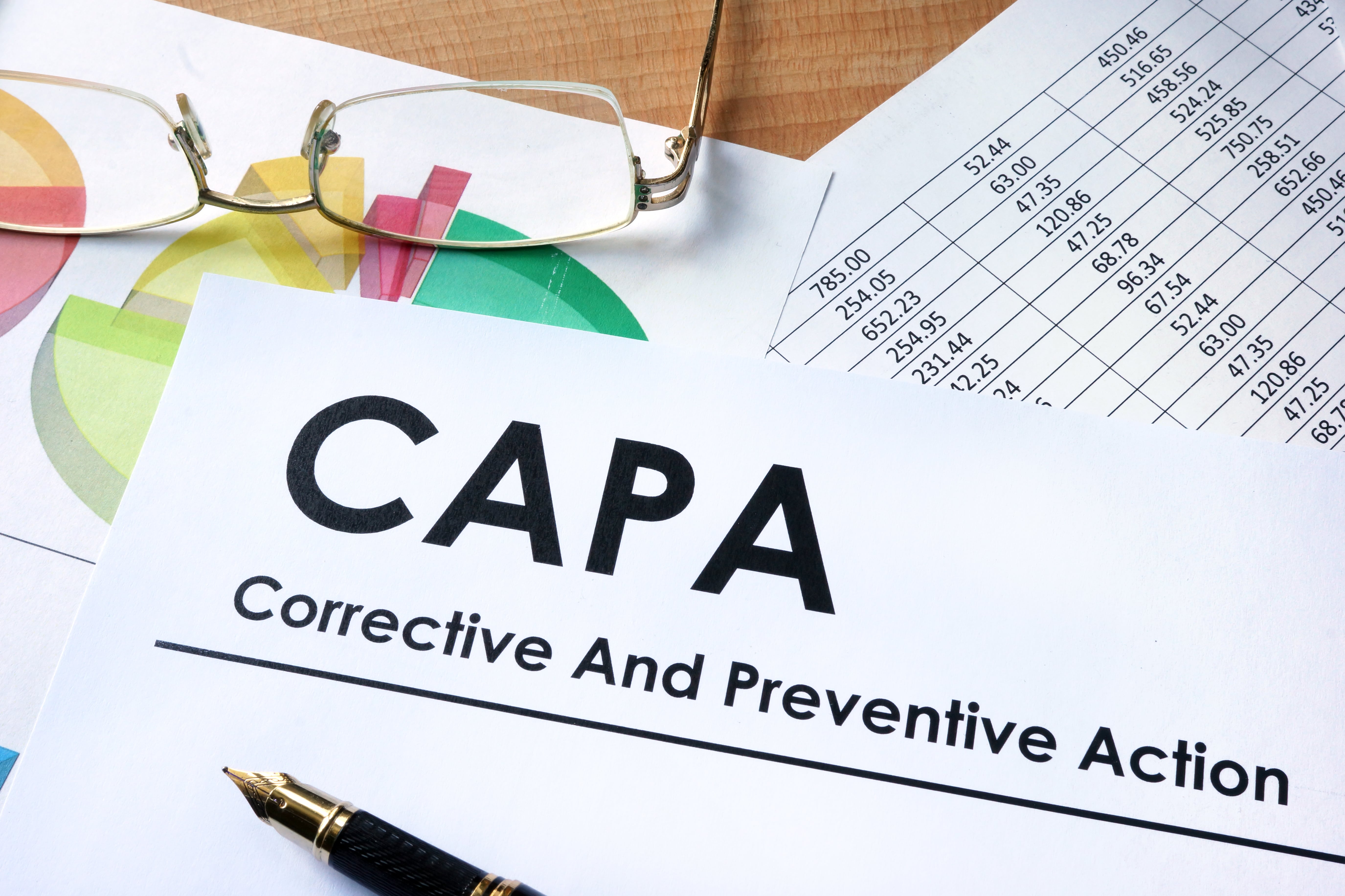 CAPA metrics document