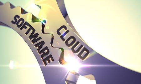 FMEA Cloud Software Gears 57086449_s 57086449 - cloud software - technical design. cloud software on the mechanism of golden cog gears with lens flare. golden cogwheels with cloud software concept. 3d.