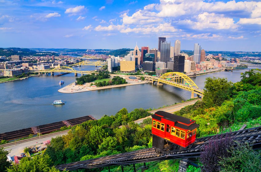 View of Pittsburgh with Incline