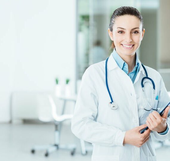 Doctor in office Doctor in office