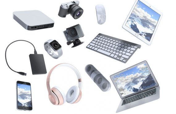 Collection of consumer electronic devices Collection of consumer electronic devices