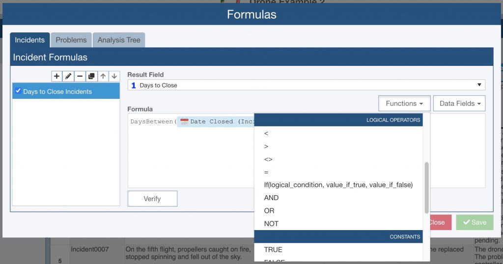 Formula Example